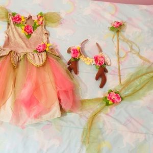 Beautiful deer costume for a 4 year old girl
